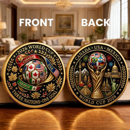 🏆 Flash Sale: 60% OFF ⚽ Edition World Cup 2026 Coin
