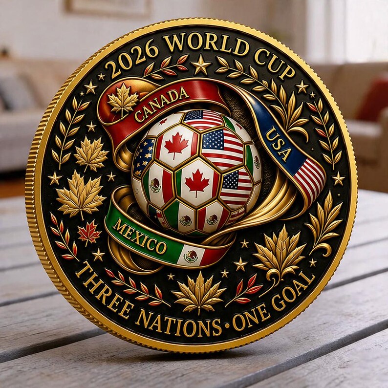 🏆 Flash Sale: 60% OFF ⚽ Edition World Cup 2026 Coin