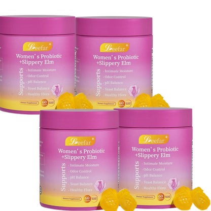Her Juicy Feminine Probiotics Gummies - 60ct Pineapple Flavor for Women’s pH Balance