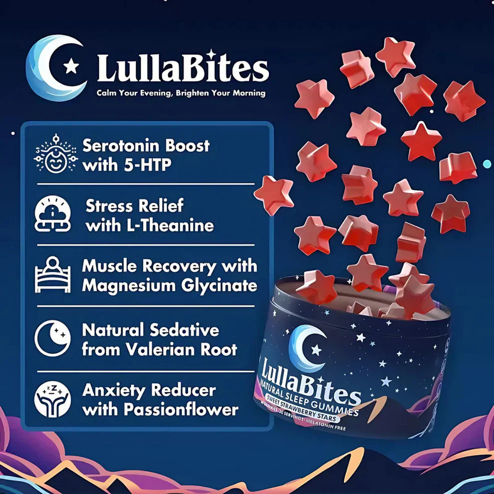 Sweet Strawberry Star Sleep Gummies Natural Melatonin & Herbal Sleep Blend Strawberry Sleep Gummies | Supports relaxation, improves sleep quality, and helps fall asleep faster 30 servings for adults seeking better sleep support