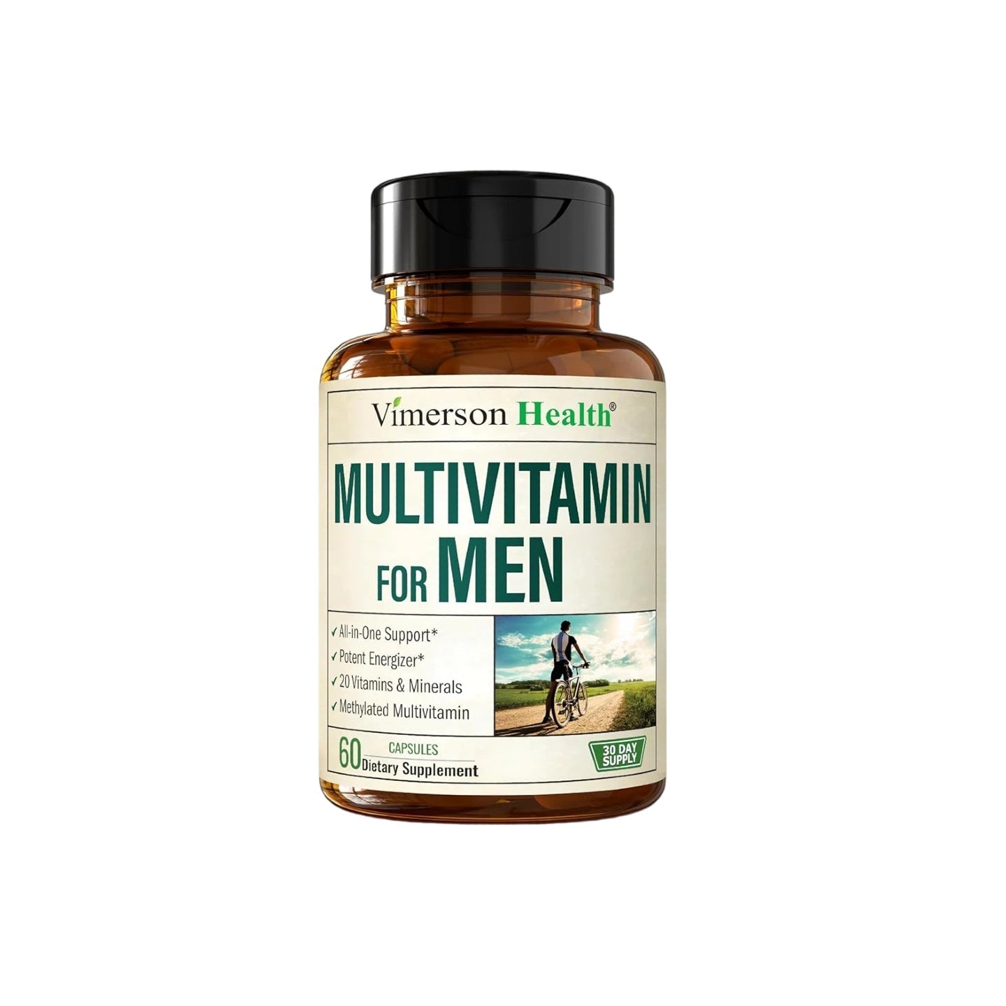 Multivitamin for Men& Multiminerals Capsules with Vitamin B12, A, D, C, Zinc, Magnesiu