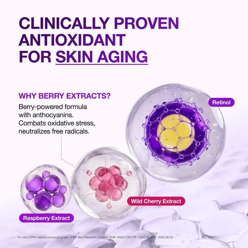 [Anua] Retinol Berry Revitalizing Eye Patch for Wrinkle and Dark Circles(60ea), 8Hour Plumping Effect in 10 Minutes, Fuller Looking & Lifted Skin, Hyal-Plumping Effect, Brightens Undereye by Antioxidant Berry Extracts, Relieves Puffiness with Caffeine