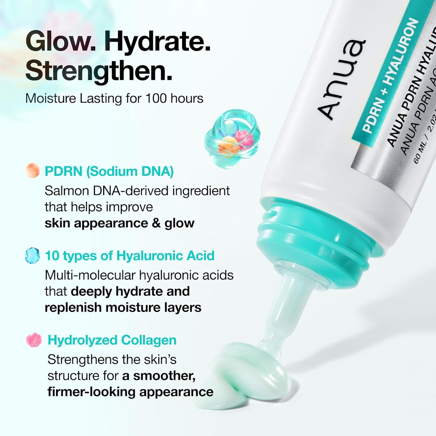 Anua PDRN Hyaluronic Acid 100 Moisturizing Cream