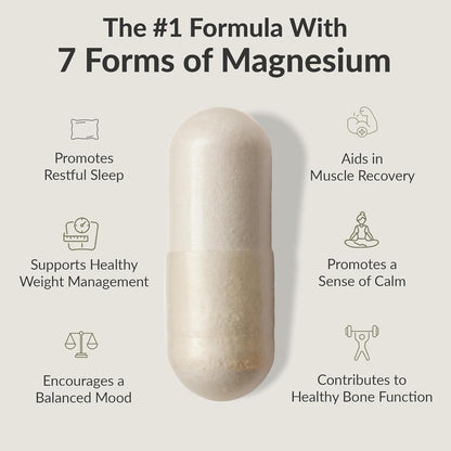 Breakthrough magnesium supplement-7 types of magnesium-supports sleep-soothing vitamins