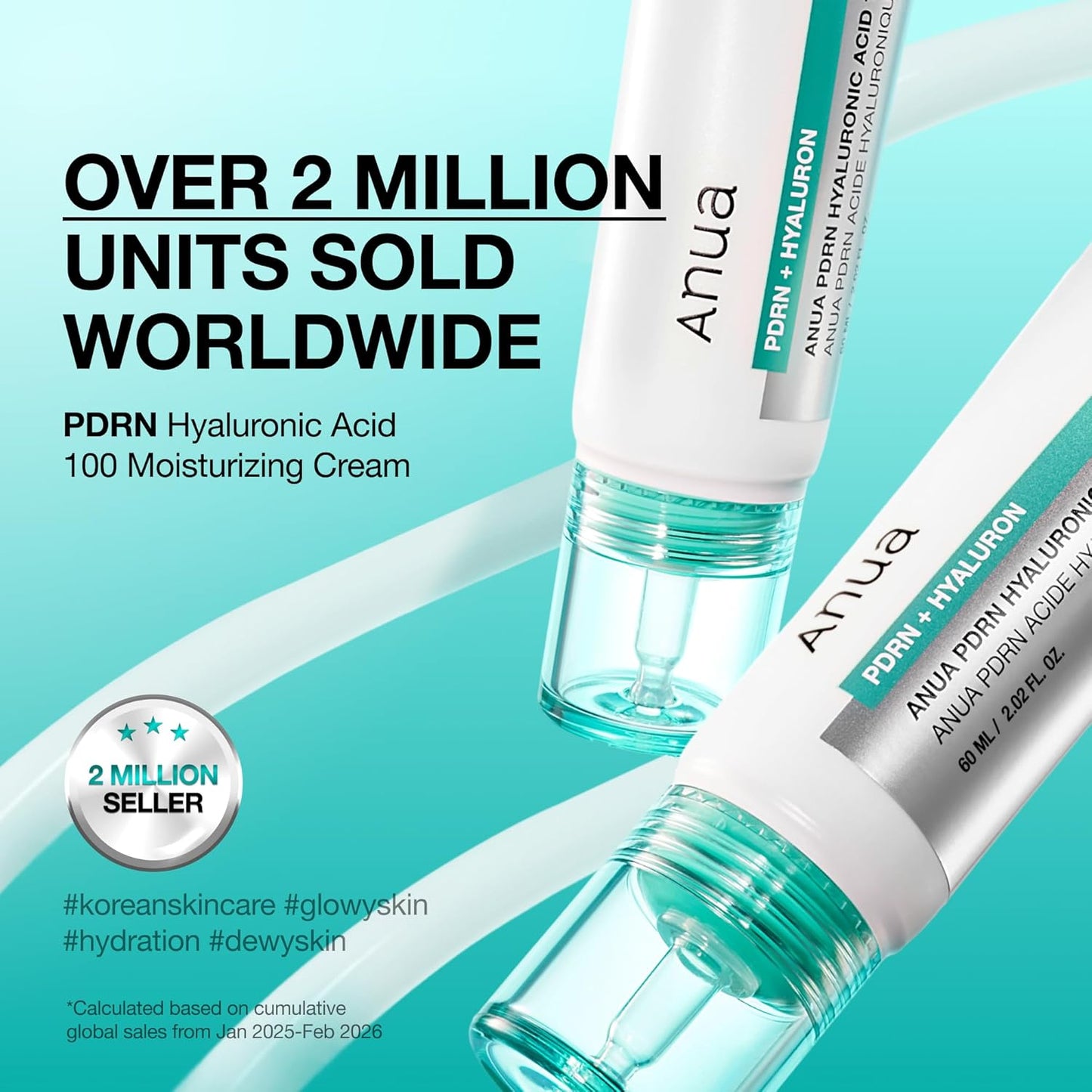 Anua PDRN Hyaluronic Acid 100 Moisturizing Cream