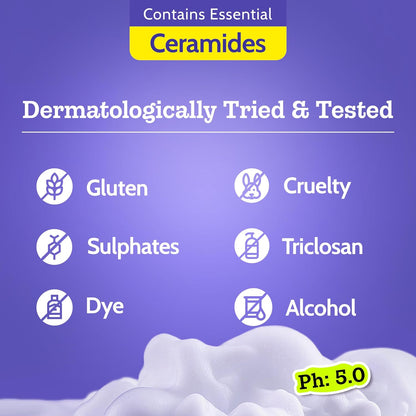 Chemist at Play Body Wash Exfoliating For Dry Rough Bumpy Strawberry Skin With 1% Salicylic Acid 2% Lactic Acid And Ceramides For Men And Women 7.9 Fl oz