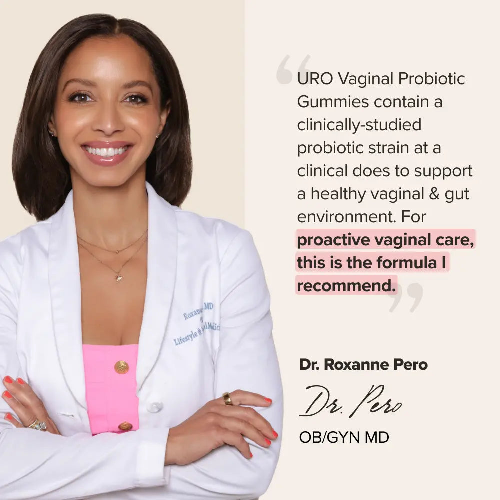 URO - Probiotic Gummy - Prebiotic and Probiotic Gummies for Healthy pH Balance and Odor