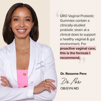 URO - Probiotic Gummy - Prebiotic and Probiotic Gummies for Healthy pH Balance and Odor