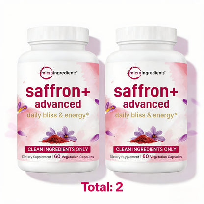 Saffron+ Advanced Supplements, 60 Veggie Capsules