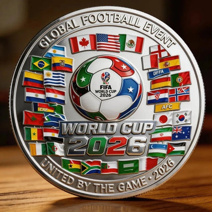 🏆 Flash Sale: 60% OFF ⚽ World Cup 2026 Commemorative Coin
