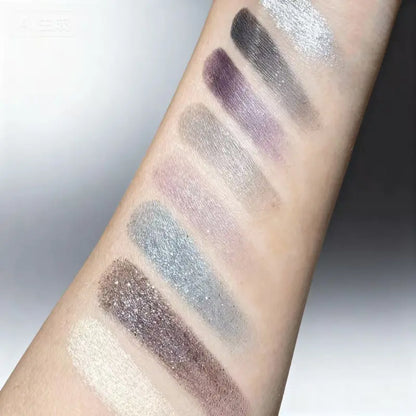 HERORANGE 42-Color Smoky Cosmetic Eyeshadow Palette - Matte, Shimmer, Glittery Eyeshadow; 24H Waterproof, Smudge-Proof, Highly Pigmented, Natural Blurring, Flawless Fine Powder No Fallout; Makeup Beauty Products for Halloween, Christmas Parties, Gifting,s