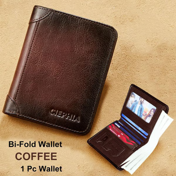 💖Genuine Leather RFID Wallet for Men🌹 Vintage Multi-Function ID & Card Holder(🔥Buy 2 Get EXTRA  10％ OFF)