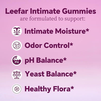Her Juicy Feminine Probiotics Gummies - 60ct Pineapple Flavor for Women’s pH Balance