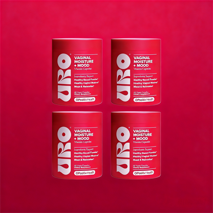 O Positiv URO Vaginal Moisture & Mood Formulated to Support Vaginal Moisture, Mood & Relaxation  -30 Servings